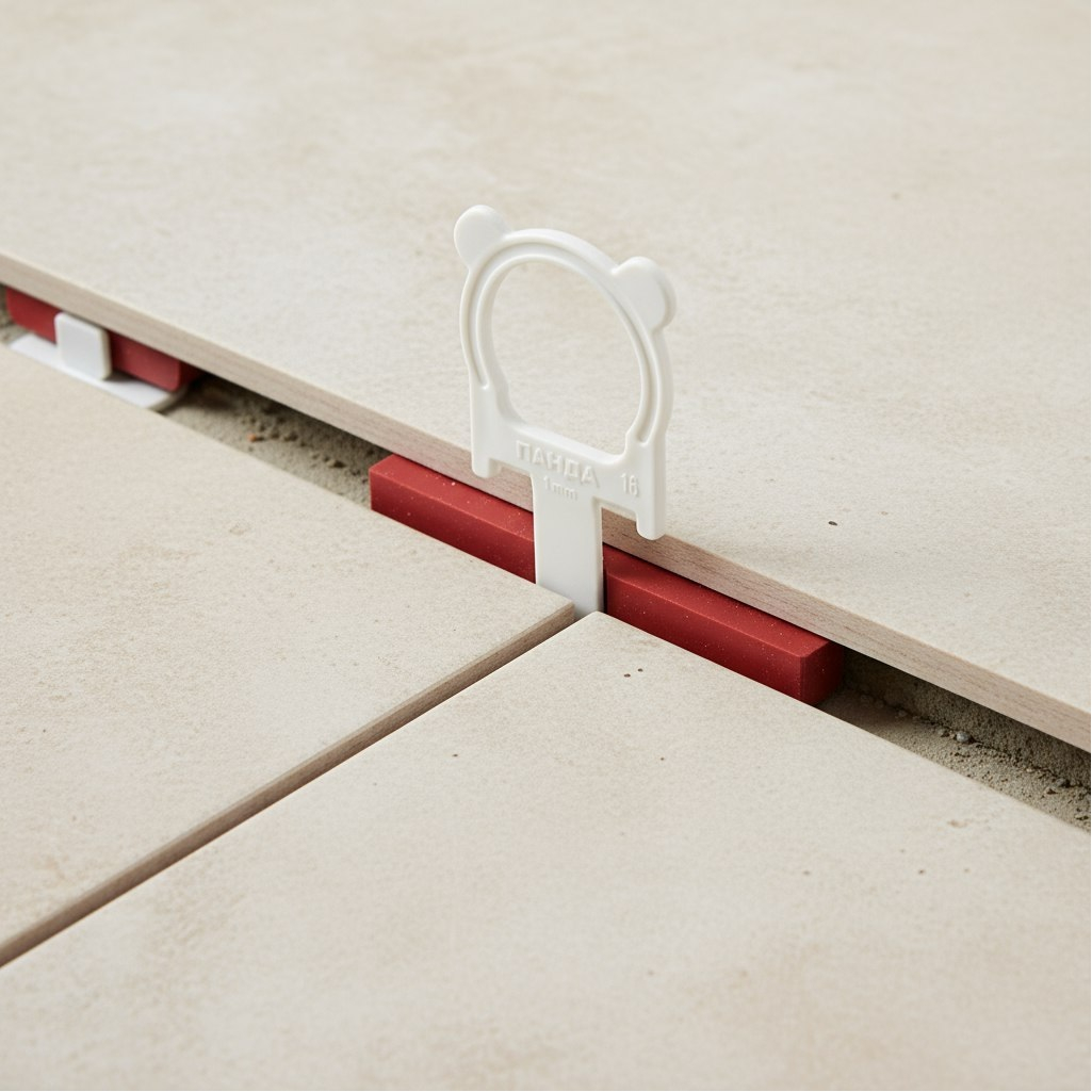 Зажим Decor 449-4100 Панда, для выравнивания плитки, 1 мм,  упаковке 100 штук