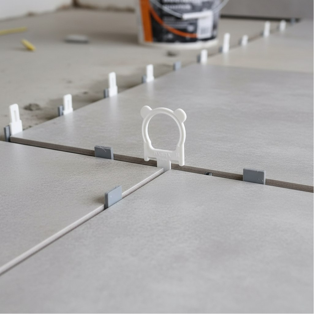 Зажим Decor 449-4100 Панда, для выравнивания плитки, 1 мм,  упаковке 100 штук