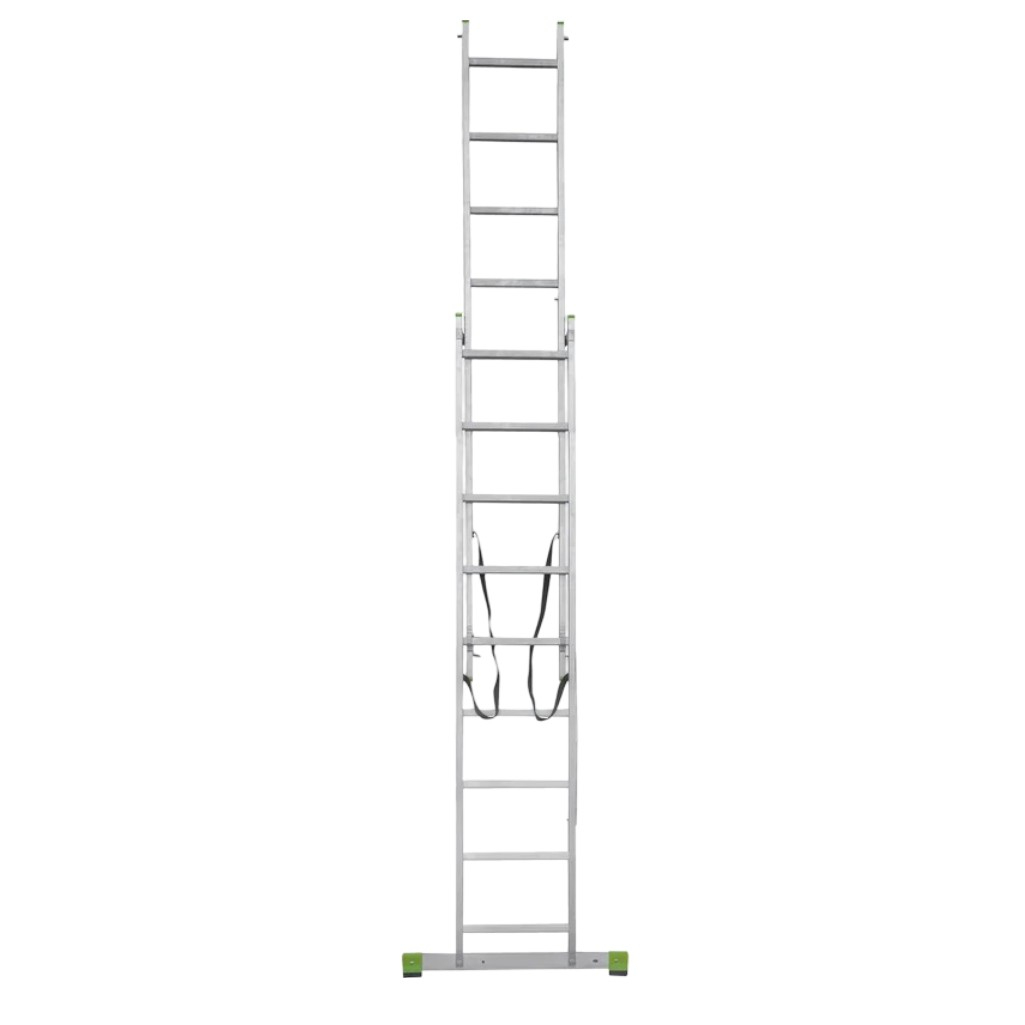 Лестница-стремянка Высота VL2-9, 9 ступеней, 2 секции, алюминиевая, нагрузка до 150 кг