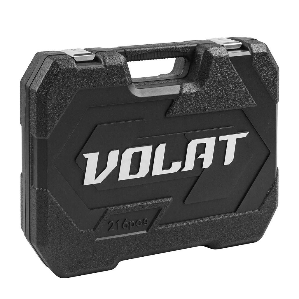 Набор головок Волат 18570-216, 6 граней, в упаковке 216 предметов