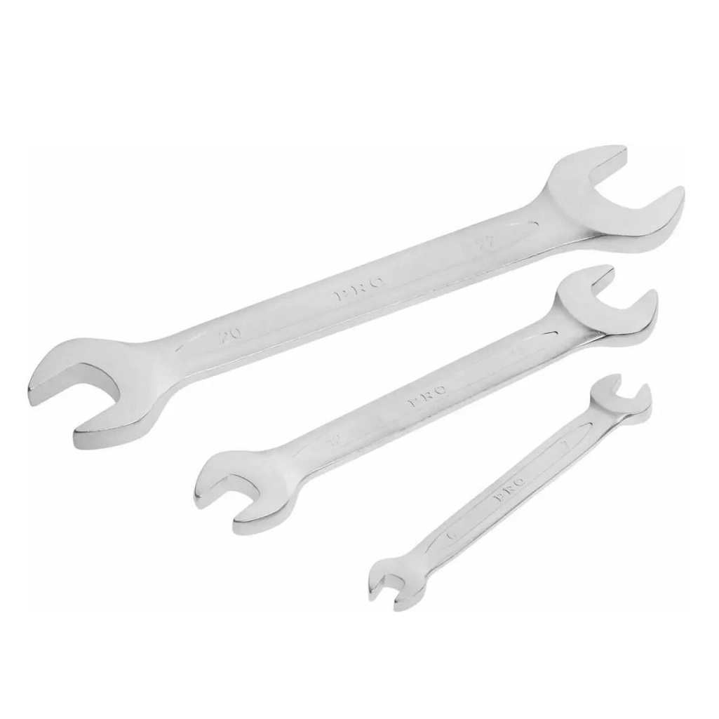 Набор ключей рожковых Startul PRO-85008, хром, 6-22 мм, в упаковке 8 штук