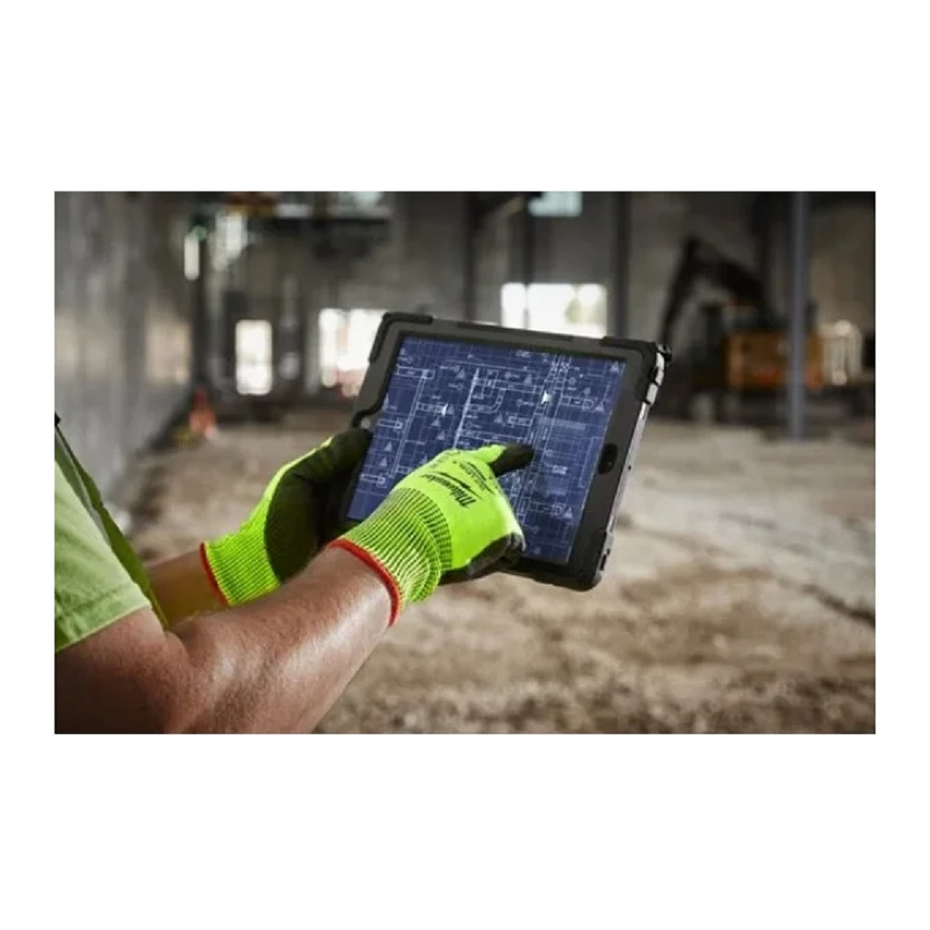 Перчатки Milwaukee High Visibility Cut Level 5 7 S, с защитой от порезов, 4932479931