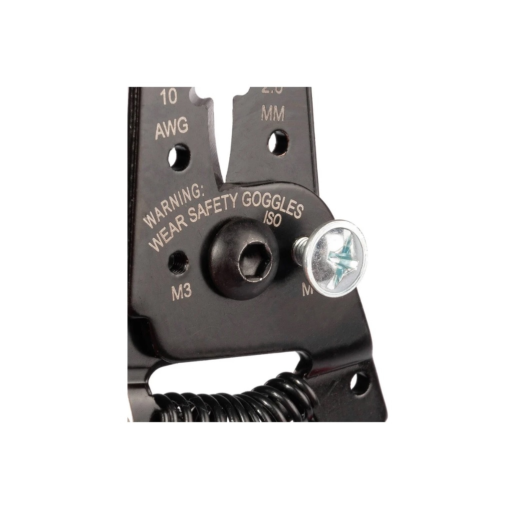 Инструмент для снятия изоляции и резки проводов КВТ WS-01C 55947, двухкомпонентные рукоятки