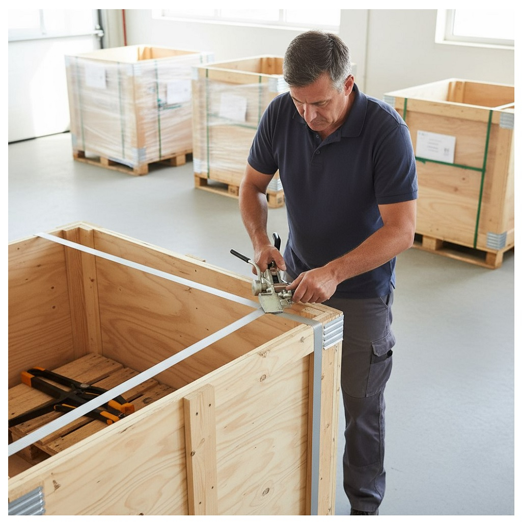 Инструмент для натяжения ленты КВТ ИНТу-20 74030, храповой механизм