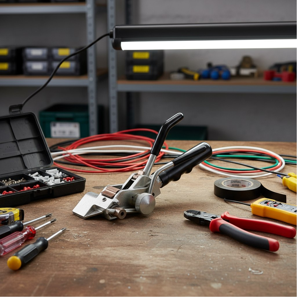 Инструмент для натяжения ленты КВТ ИНТу-20 74030, храповой механизм