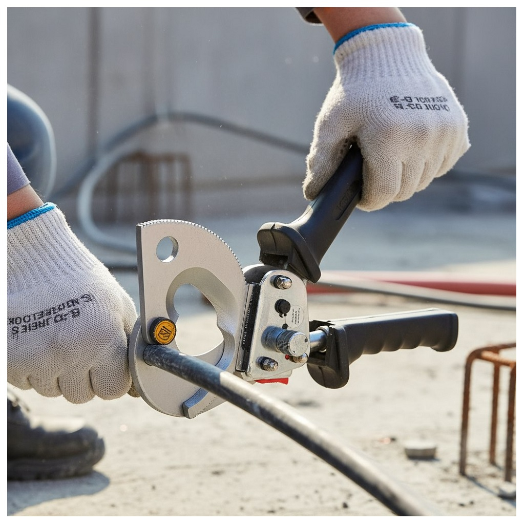 Ножницы секторные КВТ НС-45 53142, храповой механизм, телескопические рукоятки