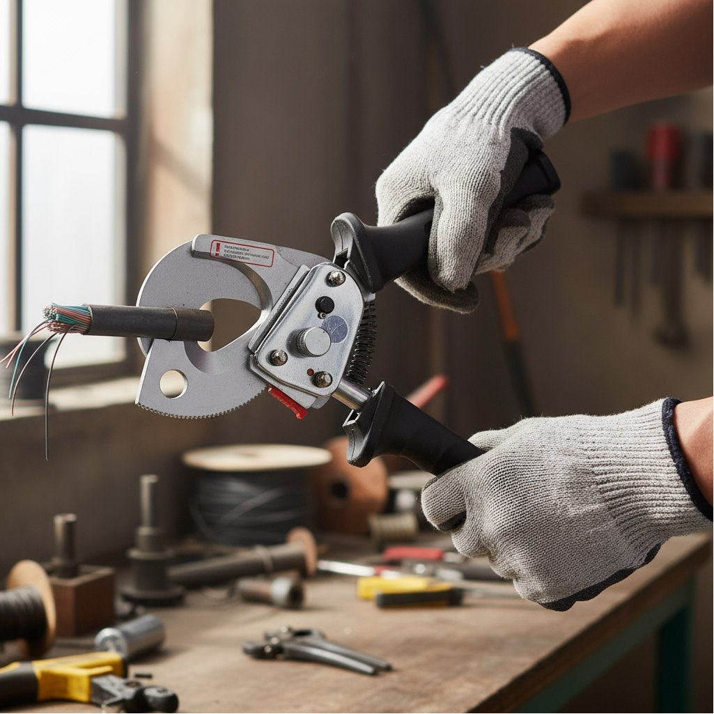 Ножницы секторные КВТ НС-45 53142, храповой механизм, телескопические рукоятки