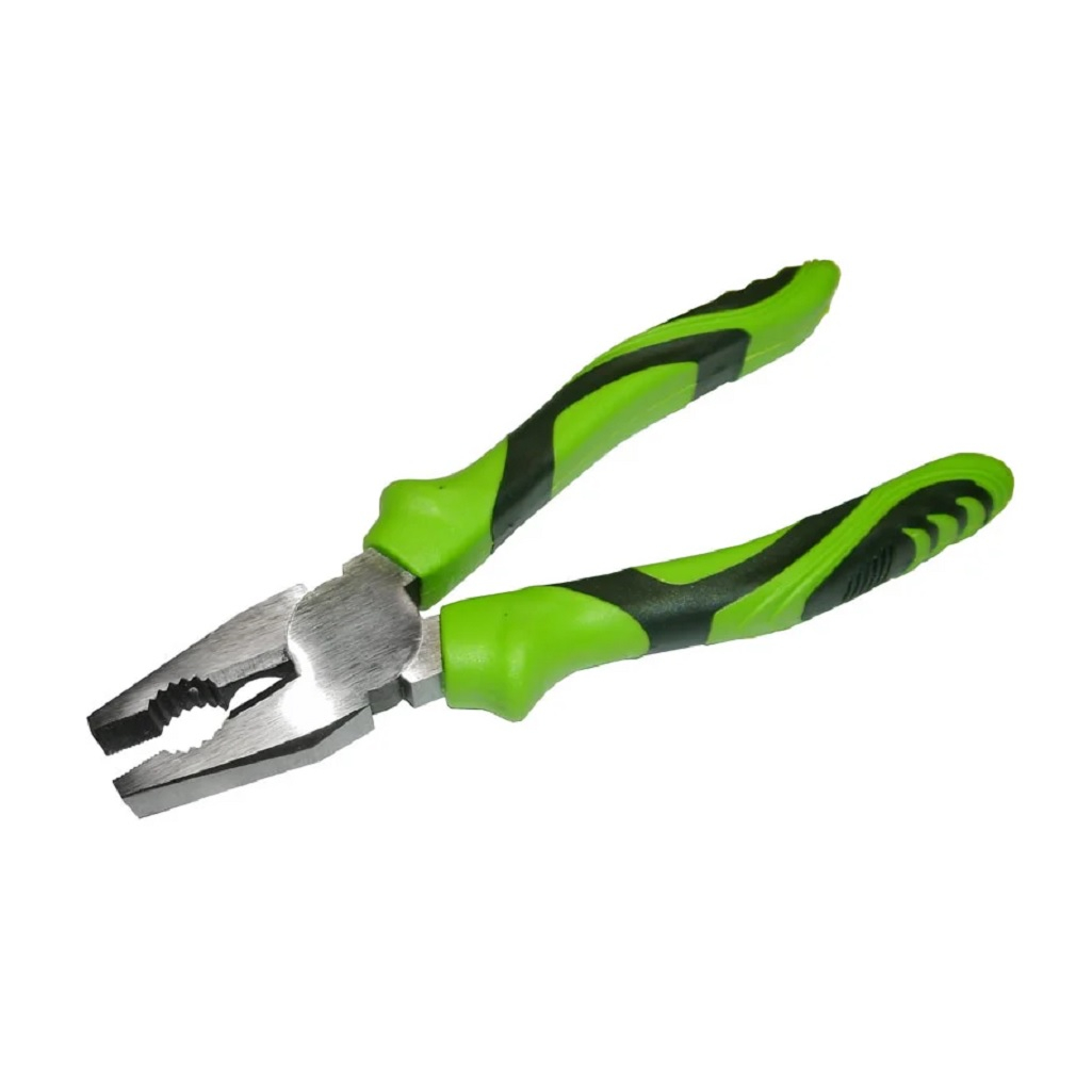 Плоскогубцы комбинированные Skrab Green 22001, зеленые, длина 160 мм