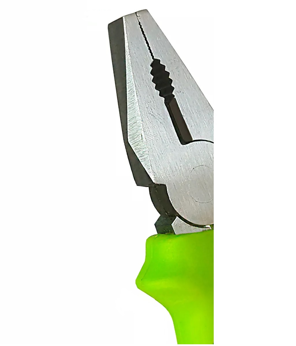 Плоскогубцы комбинированные Skrab Green 22001, зеленые, длина 160 мм