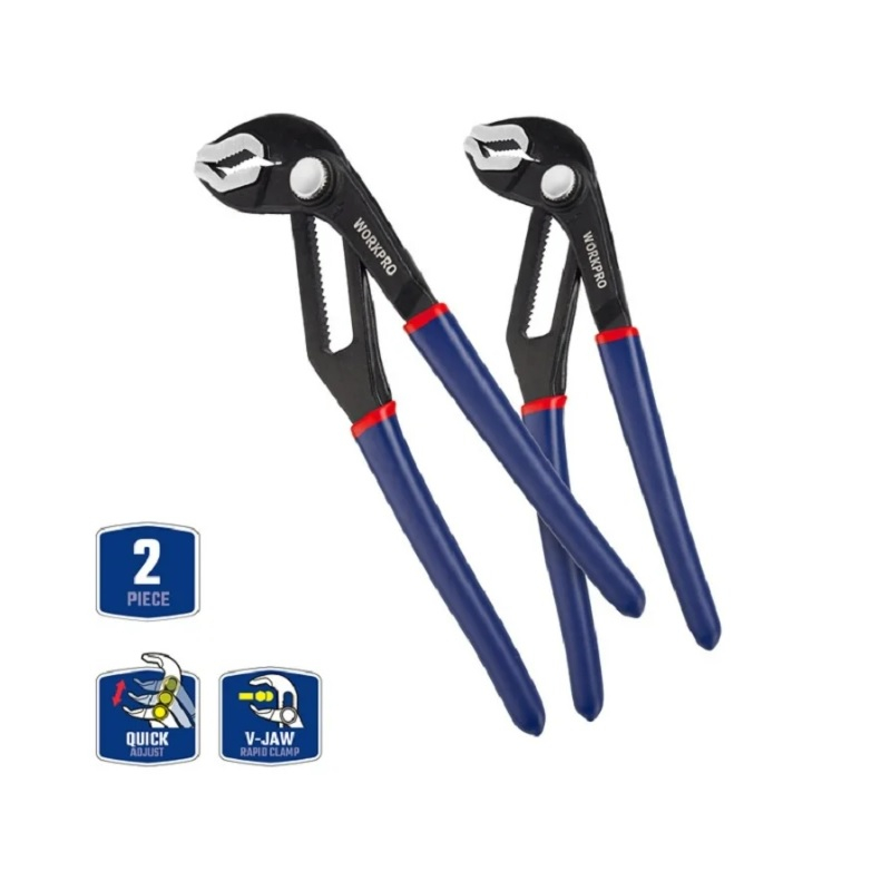 Набор переставных клещей Workpro 200 и 250 мм 2 шт. WP2010005