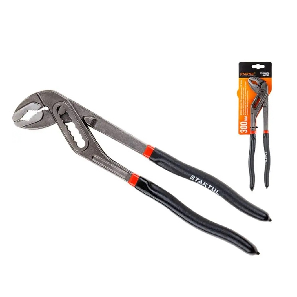 Клещи переставные Startul SE4216-30, 300 мм, ширина захвата до 60 мм