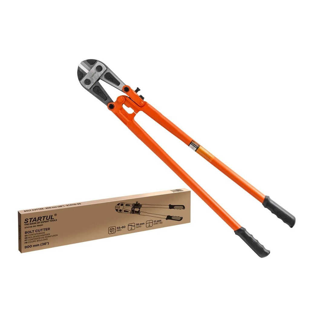 Болторез Startul ST4118-90, противоскользящие рукоятки, инструментальная сталь, 900 мм