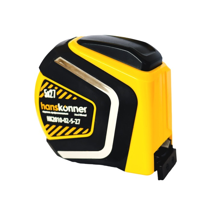 Рулетка Hanskonner 5м х 27 мм Супер магнит HK2010-02-5-27