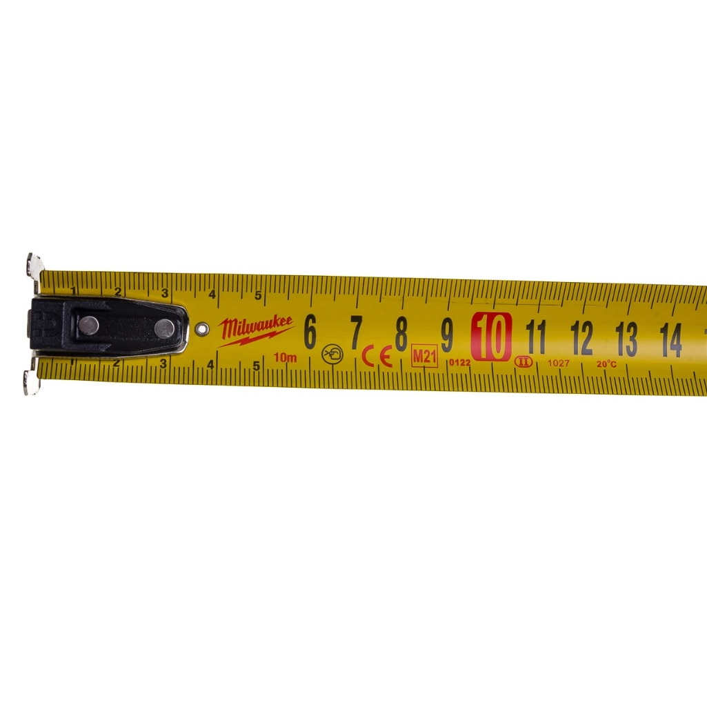 Рулетка измерительная Milwaukee MAGNETIC GEN III 4932464601, 10 м х 27 мм, магнитный зацеп, класс точности II