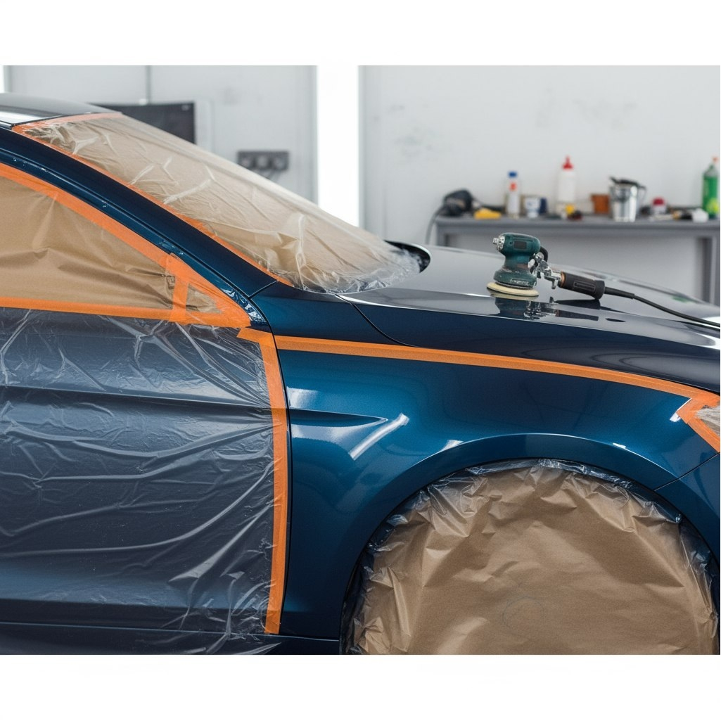 Скотч Beorol 206361, для покраски автомобиля, оранжевый, 48 мм x 33 м