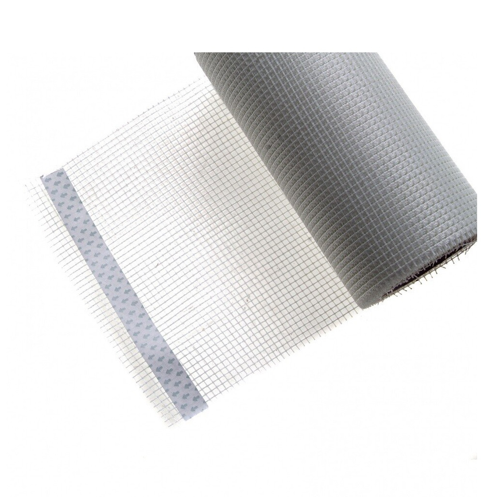 Лента стеклотканевая Matrix 89013 самоклеящаяся Серпянка , ширина 150 мм, длина 10 м, цвет белый