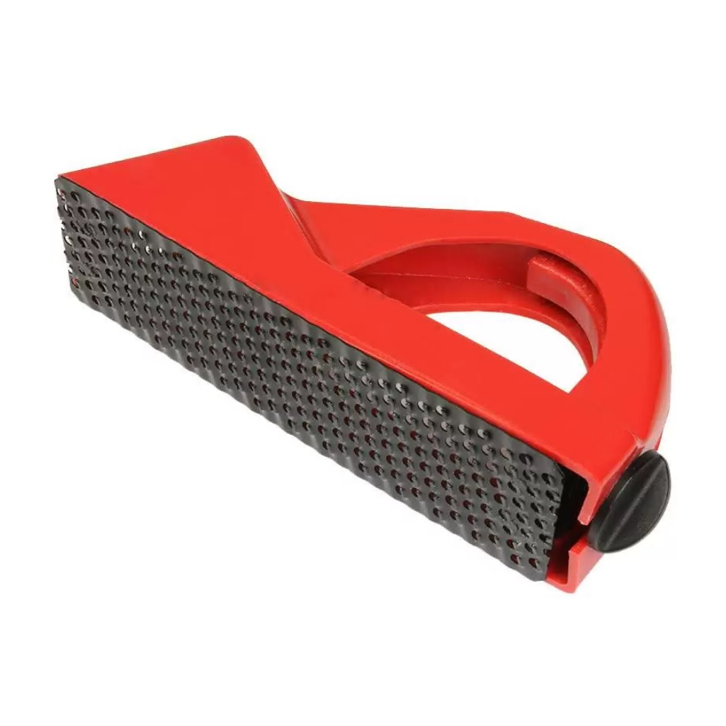 Рубанок обдирочный по гипсокартону Toolberg 3305002, 40х140 мм, пластик, сталь, цвет красный