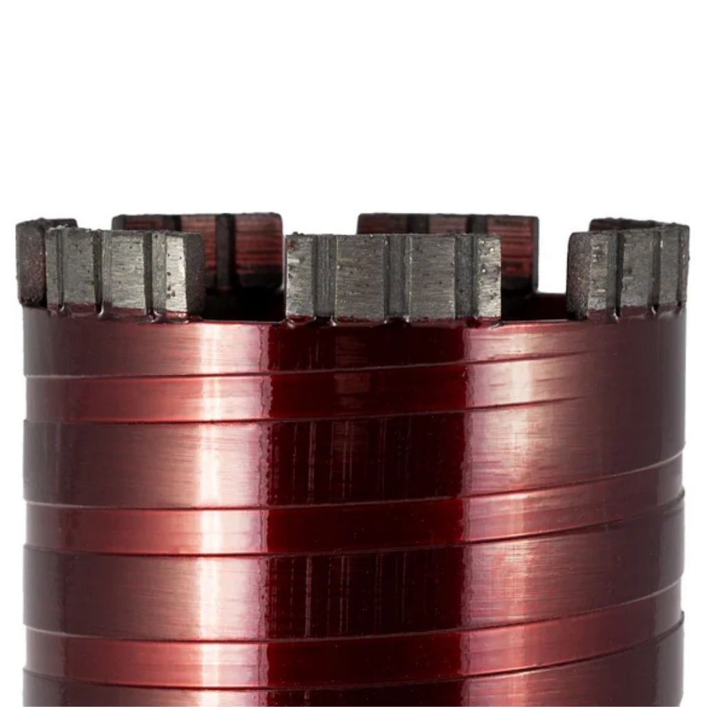 Сверло алмазное по бетону DIAM Extra Line Titan HIT 313037, 82х450х7х1 1/4UNC, сегментное, сухое сверление