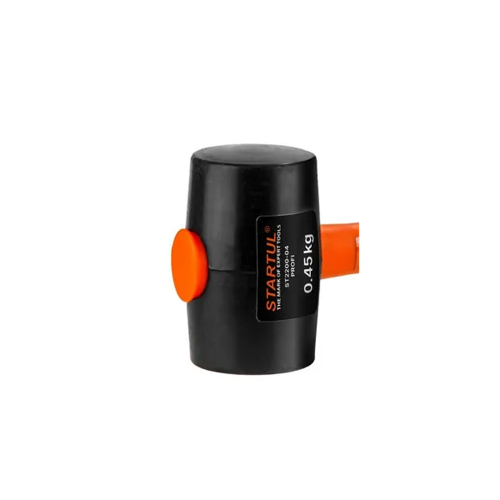 Киянка резиновая Startul ST2200-04 с фиберглассовой рукояткой, 450 гр