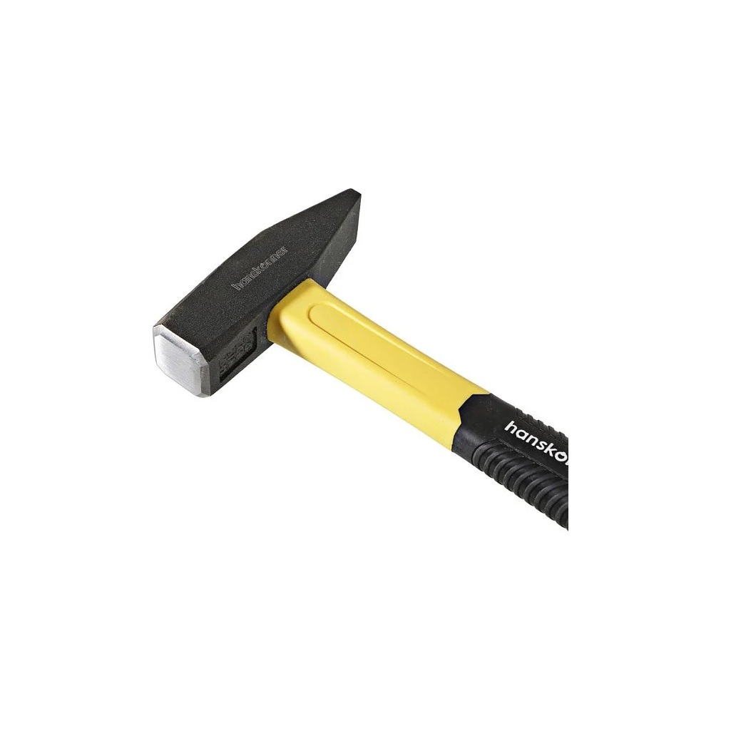 Молоток Hanskonner HK1010-83-300, 300 гр, кованый боек, фиберглассовая рукоятка