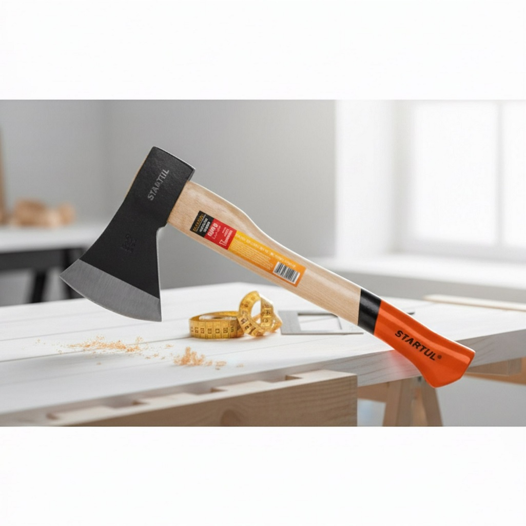 Топор универсальный Startul ST2020-06, с рукояткой из дерева, 600 г