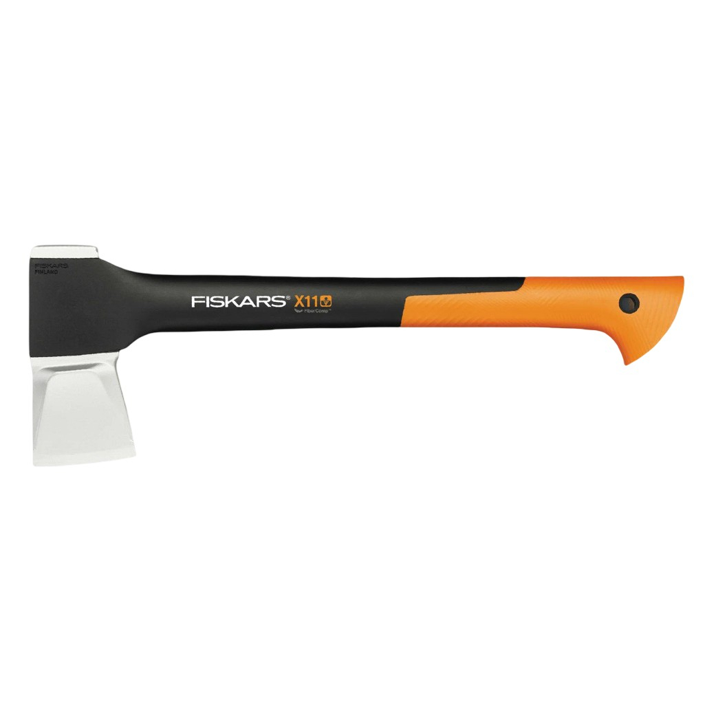 Топор-колун Fiskars X11 S 1015640, фиберглассовая рукоятка, 1 кг