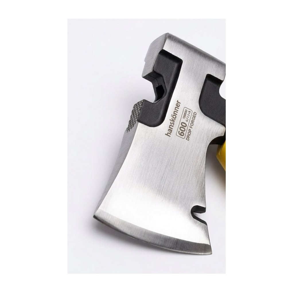 Топор Hanskonner HK1015-04-0600, для колки и рубки дерева, 600 гр.