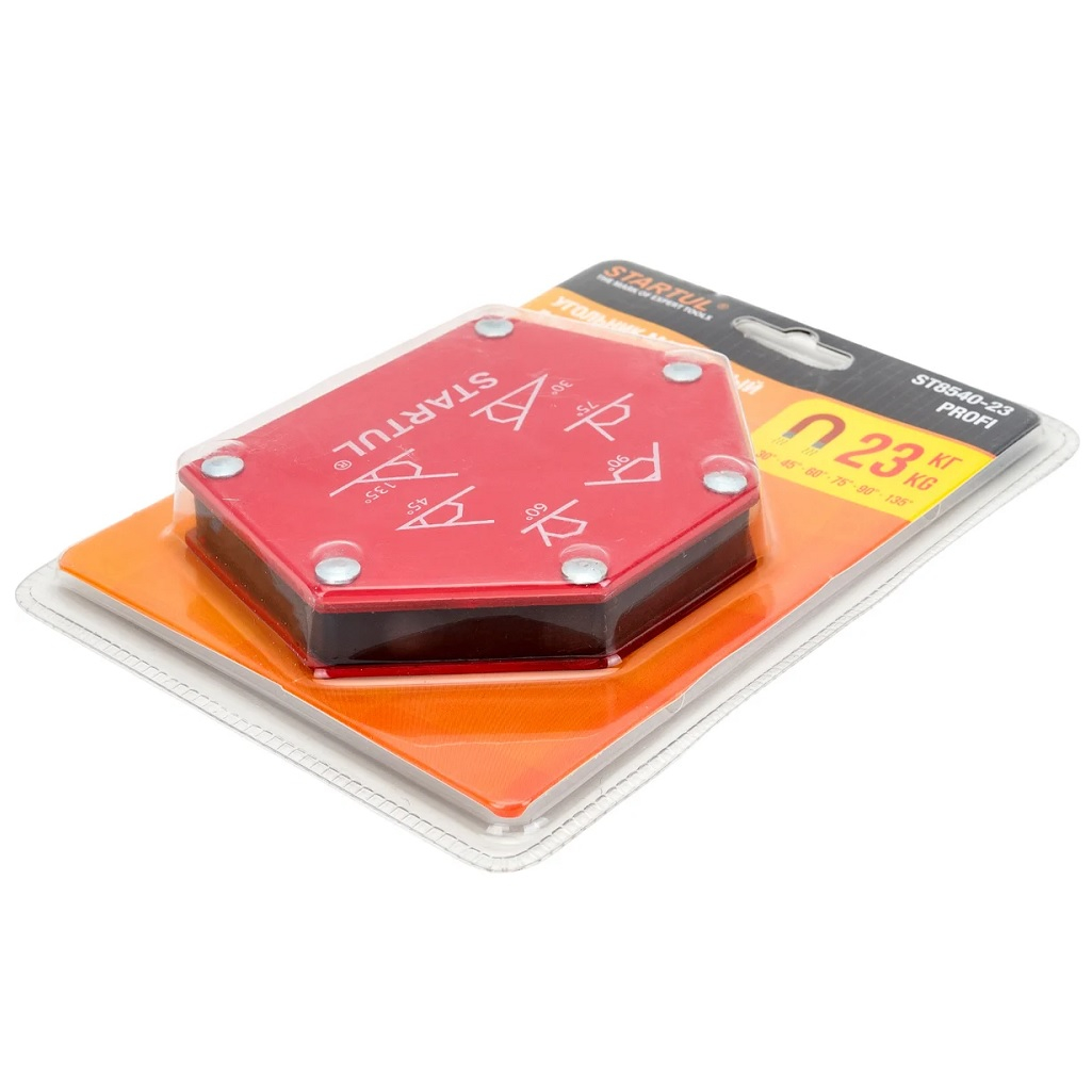 Угольник магнитный Startul Profi ST8540-23, для сварки, 23 кг