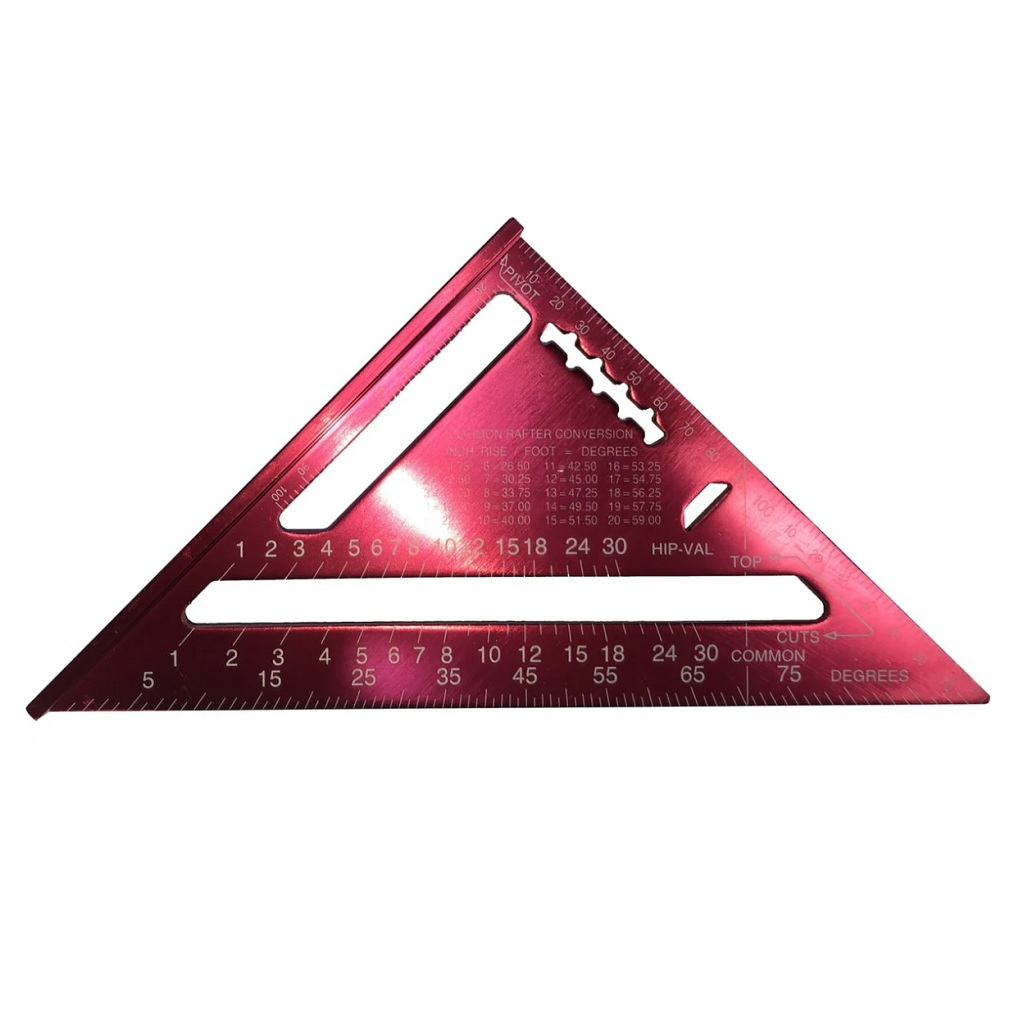 Угольник Свенсона Skrab 40334, метрический, столярный, дюймовая шкала, 175 мм