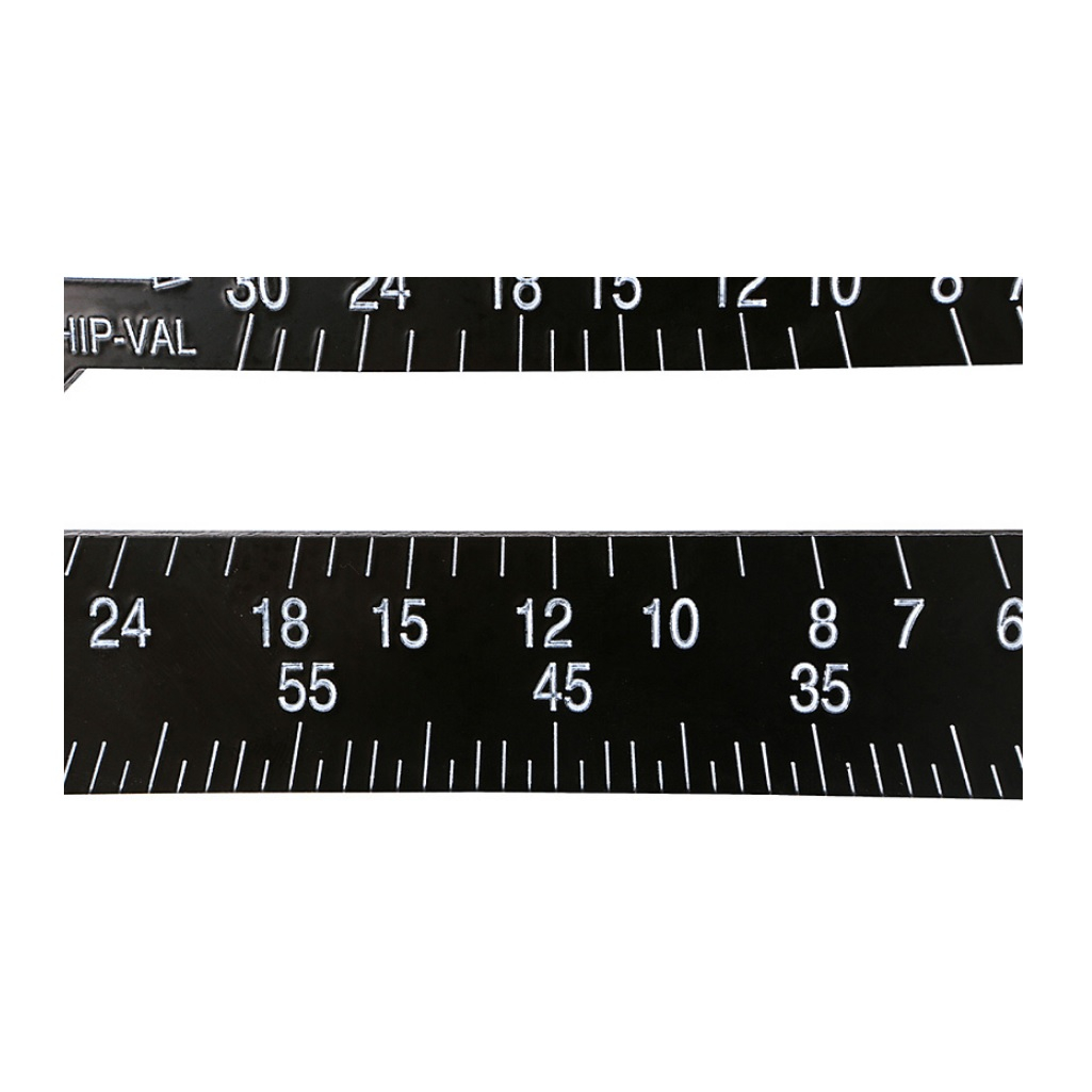 Угольник Sturm Свенсона 2020-07-300, 300 мм, алюминиевый сплав, черная оксидация, белая шкала