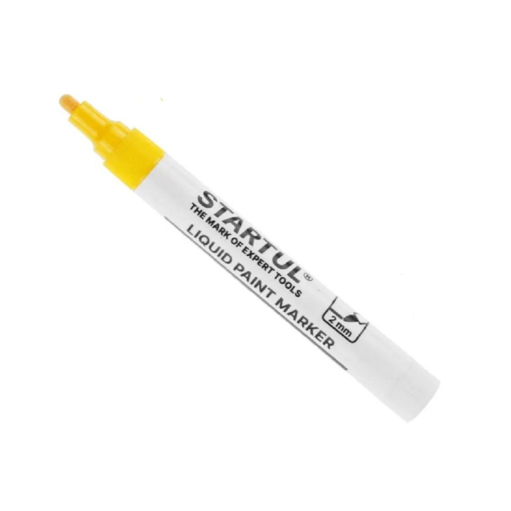 Маркер строительный Startul The mark of expert tools ST4360-04, желтый