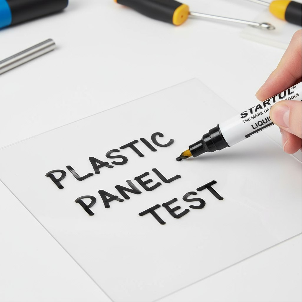 Маркер строительный Startul The mark of expert tools ST4360-02, черный