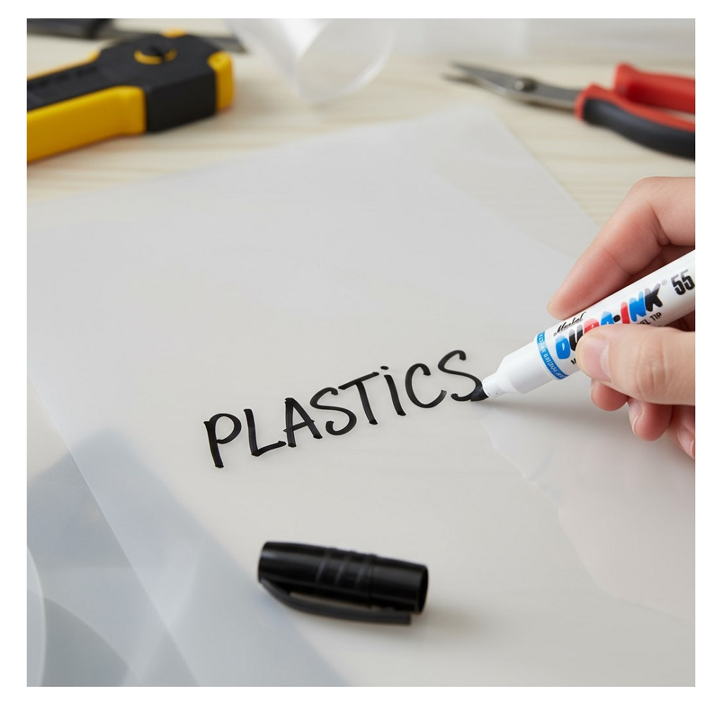 Маркер промышленный Markal Dura-ink 55 96529, Medium taper chisel tip, черный