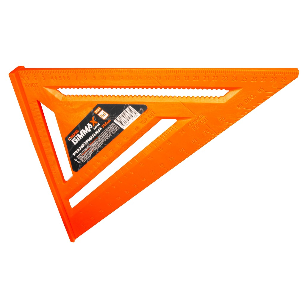 Угольник кровельный Finland Gimmax Light 2434, 305 мм, пластик, цвет оранжевый