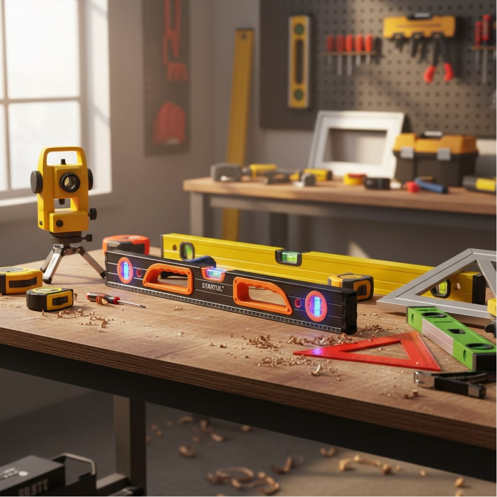 Уровень строительный Startul Profi ST2550-120, пузырьковый, длина 1200 мм