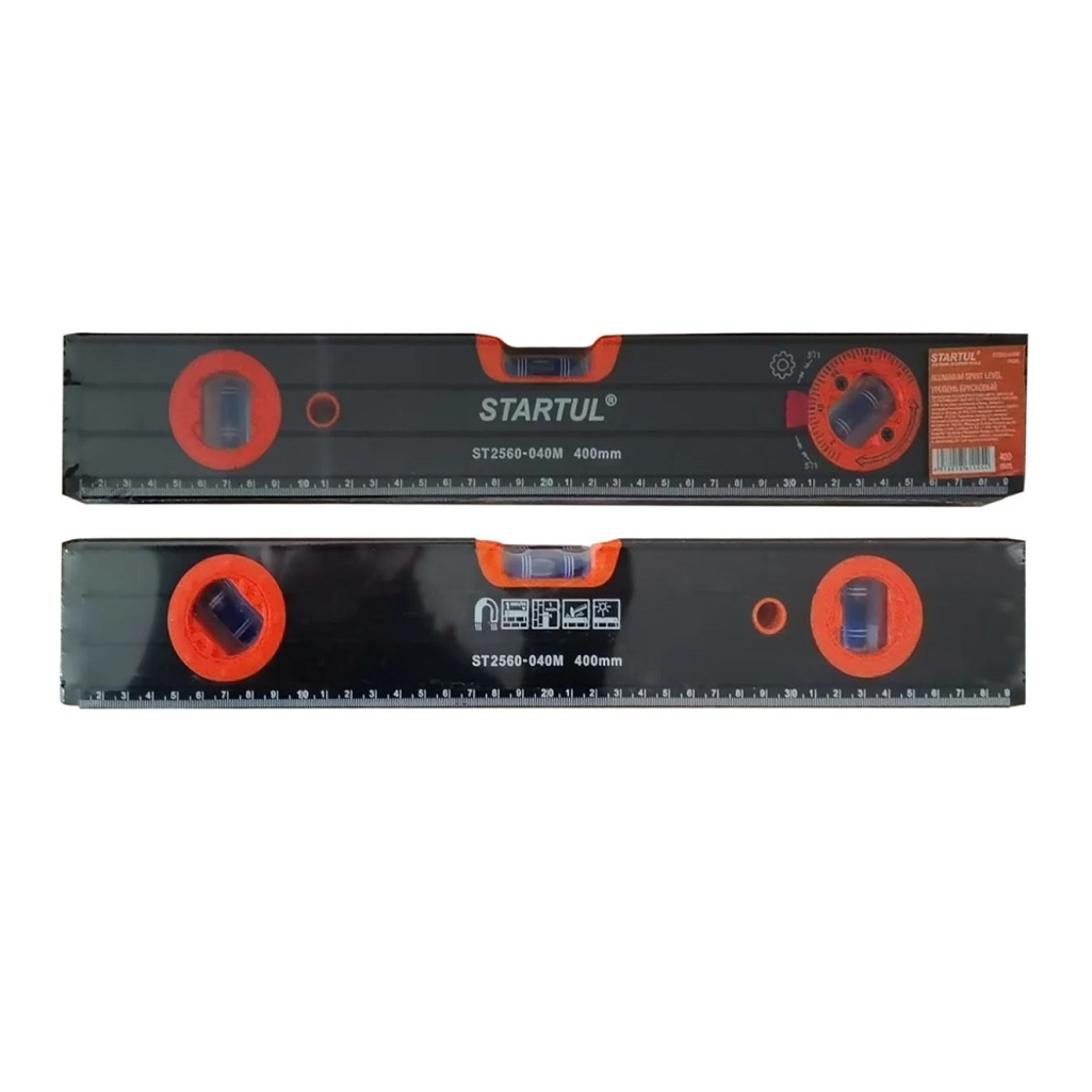 Уровень строительный Startul Profi ST2560-040М, магнитный, длина 400 мм