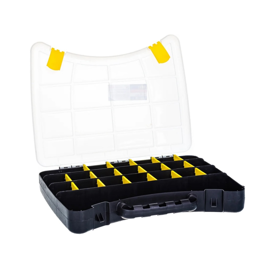 Ящик для инструмента FIT 65652, пластиковый, односторонний, для метизов