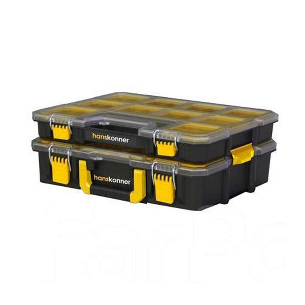 Набор ящиков Hanskonner HANSTORAGE PLUS HSP5KIT, пластик, 5 шт