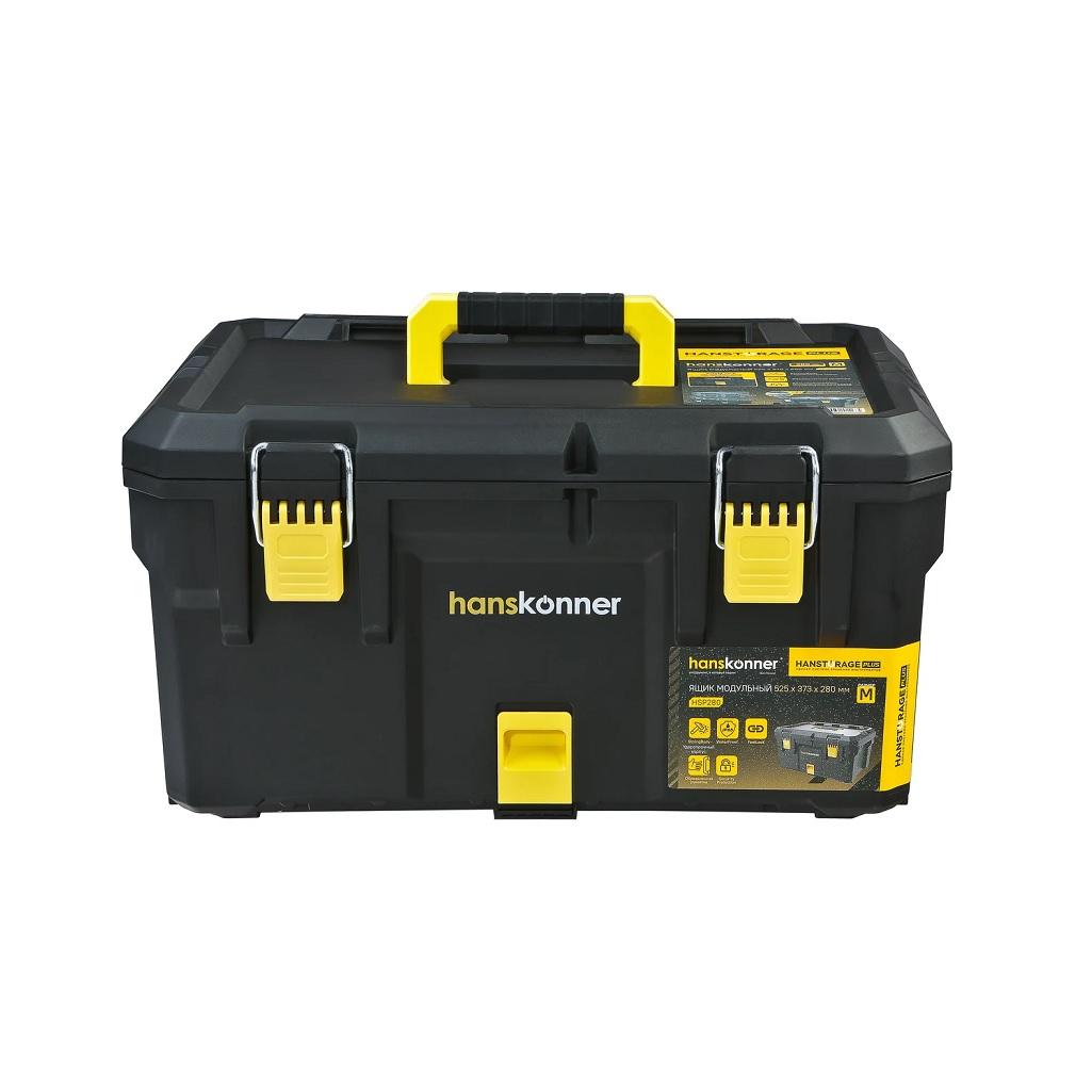 Ящик для инструмента Hanskonner Plus HSP280, модульный, размер M, единая система хранения