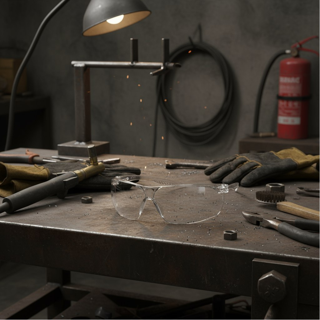 Очки защитные РОСОМЗ О88 Surgut 18830, стойкое стекло, открытые, прозрачные