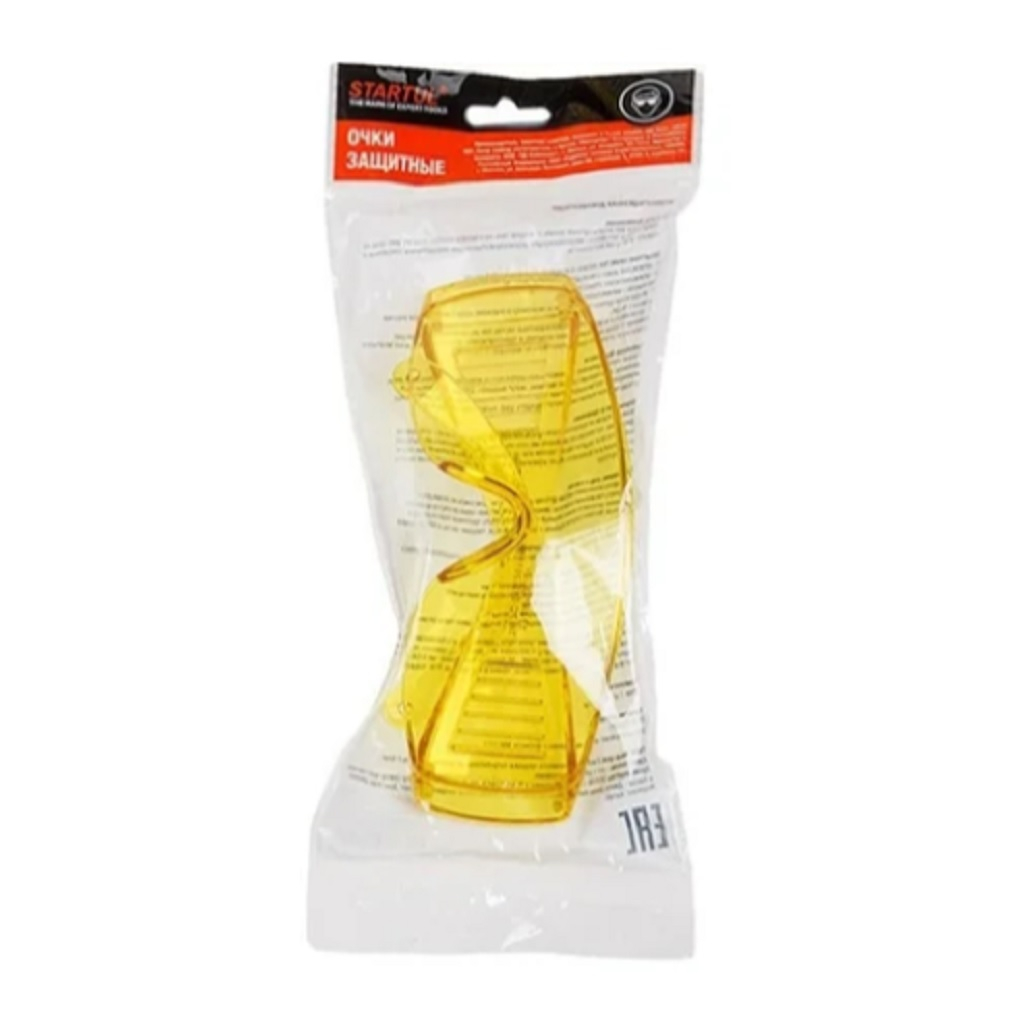 Очки защитные Startul ST7220-24, открытые, антибликовое покрытие, желтые