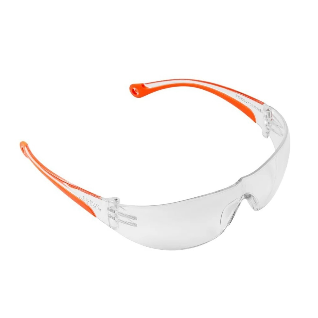 Очки защитные Startul ST7220-27, O-27,  поликарбонат, открытые, прозрачные