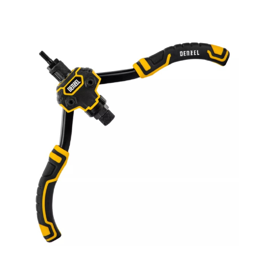 Заклепочник двуручный Denzel М3-М12, для резьбовых заклепок, 255 мм