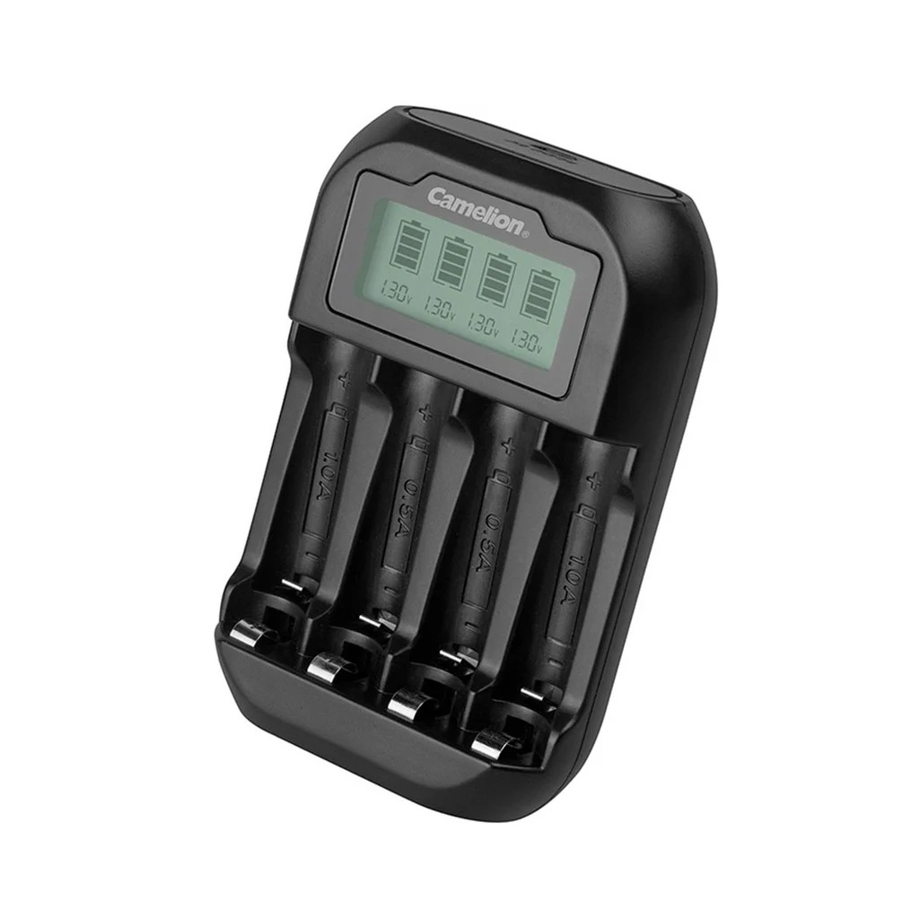 Устройство зарядное Camelion ВС-1046 для аккумуляторов AA/AAA, с индикацией, 4 слота