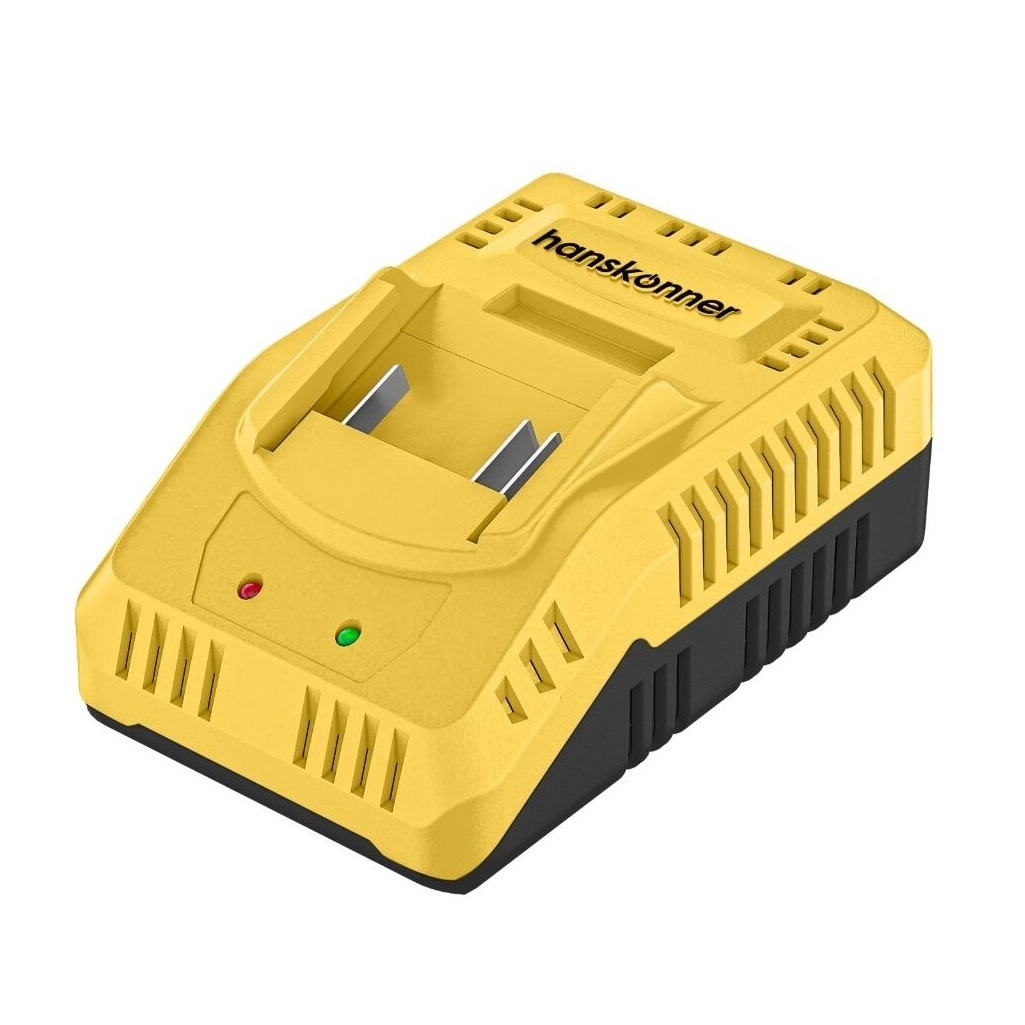Устройство зарядное Hanskonner 1BatterySystem HBC2004C, с охлаждением, 18В, 4.0 A