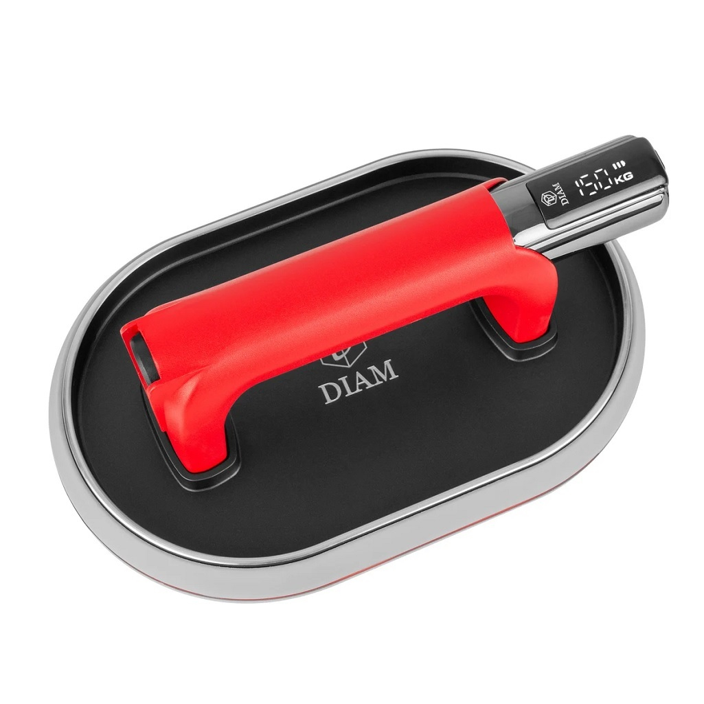 Присоска аккумуляторная с автоподкачкой Diam EX146-AL, овальная