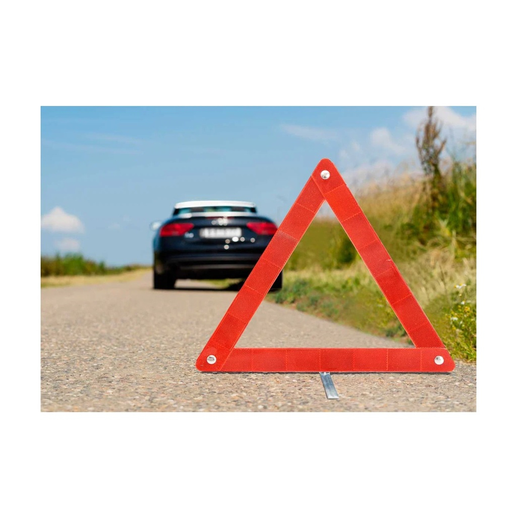 Знак аварийной остановки Azard ТР 01, металл, пластик, 45х415 мм