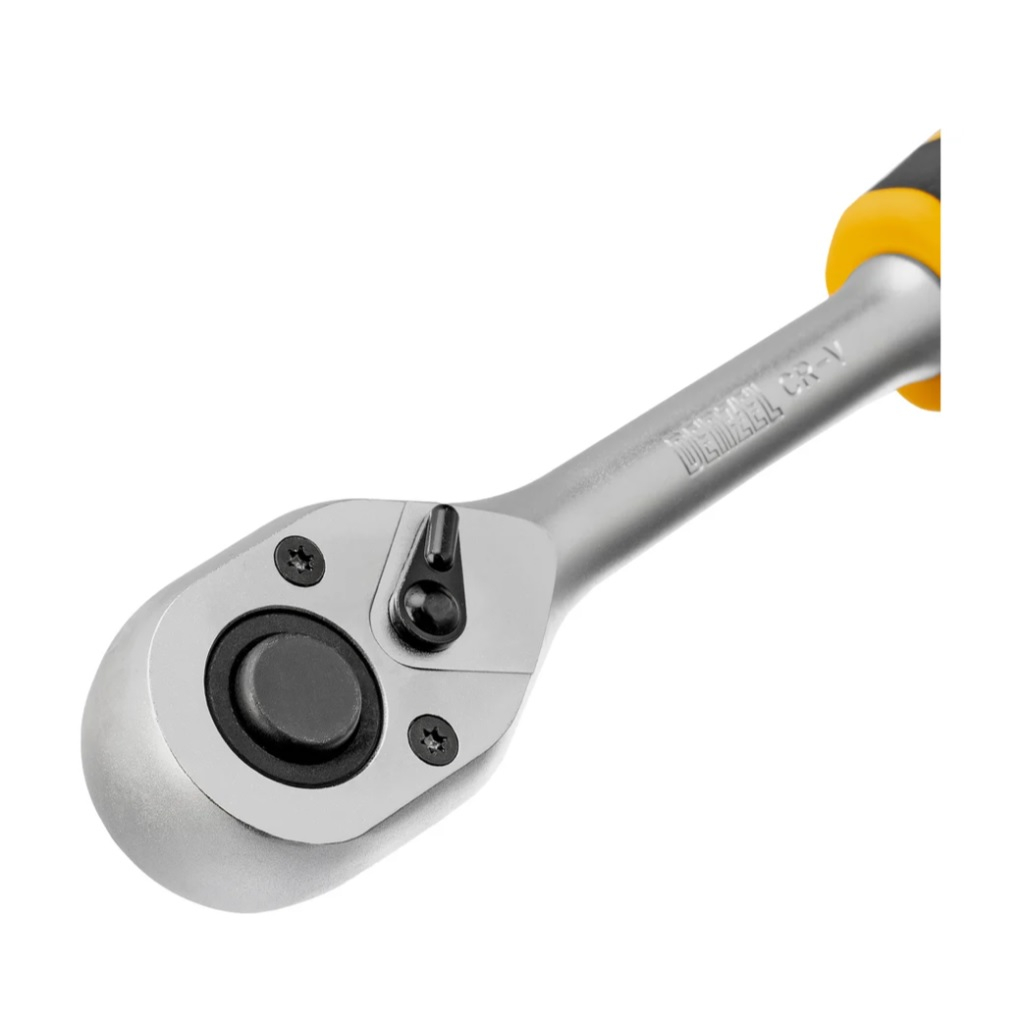 Трещотка с реверсом Denzel 14033, полупрофессиональная, 1/2