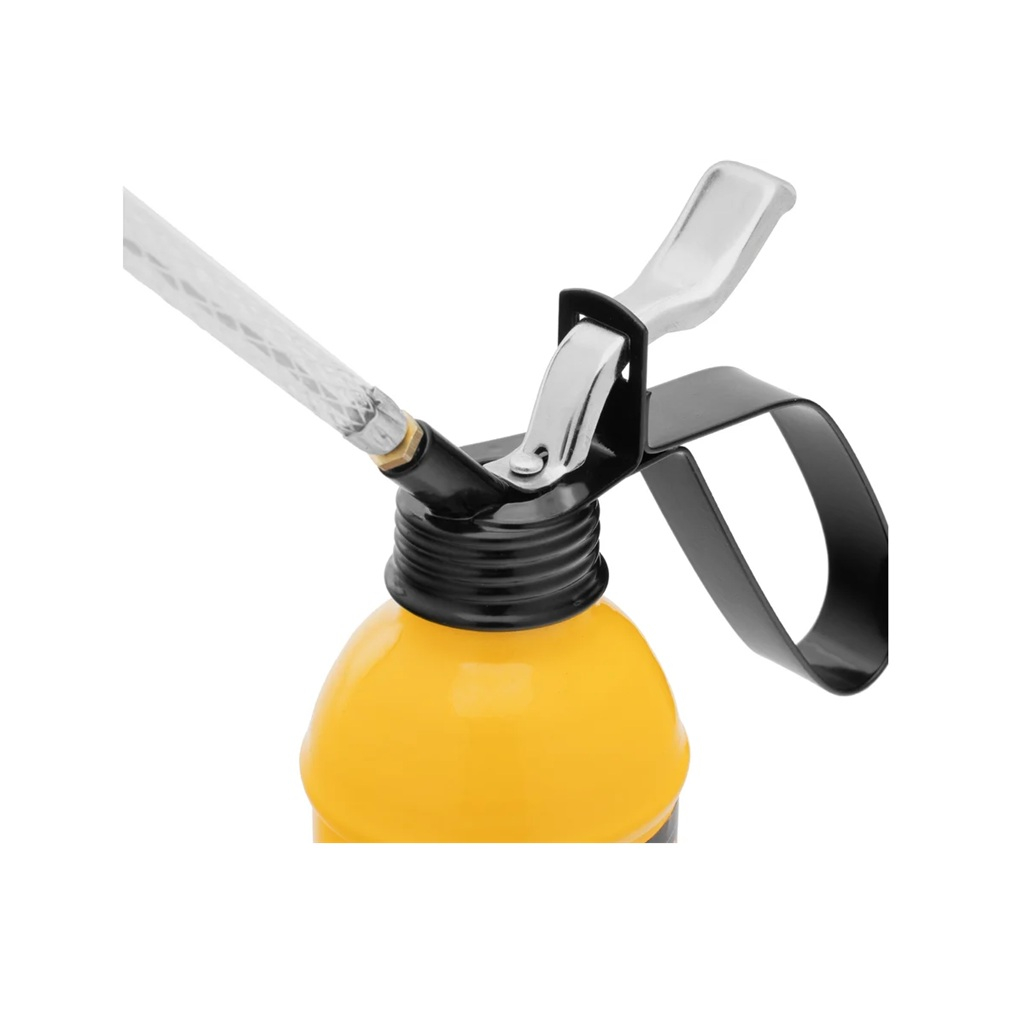 Масленка-нагнетатель Denzel 53241 с гибким наконечником, металл, 0.3 л