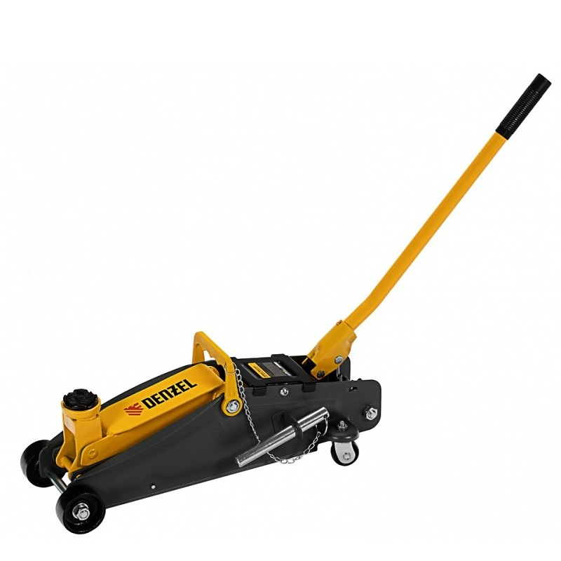 Домкрат Denzel гидравлический подкатной, 2.8 т 51155